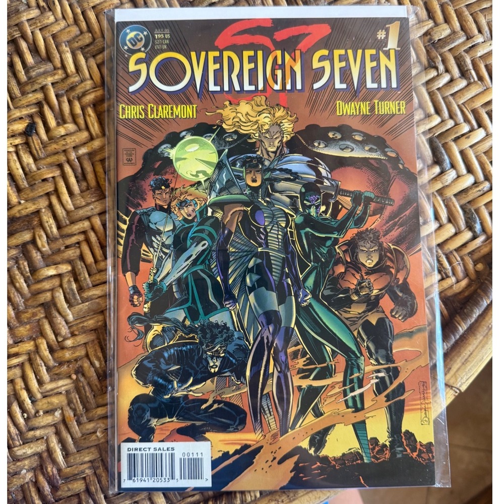 DC Comics Sovereign Seven #1 Comic Book July 1995 Chris Claremont Dwayne Turner